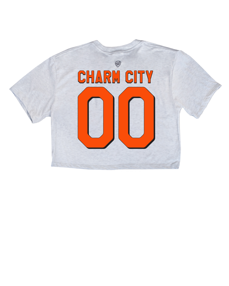 Baltimore Jersey Cropped Tee