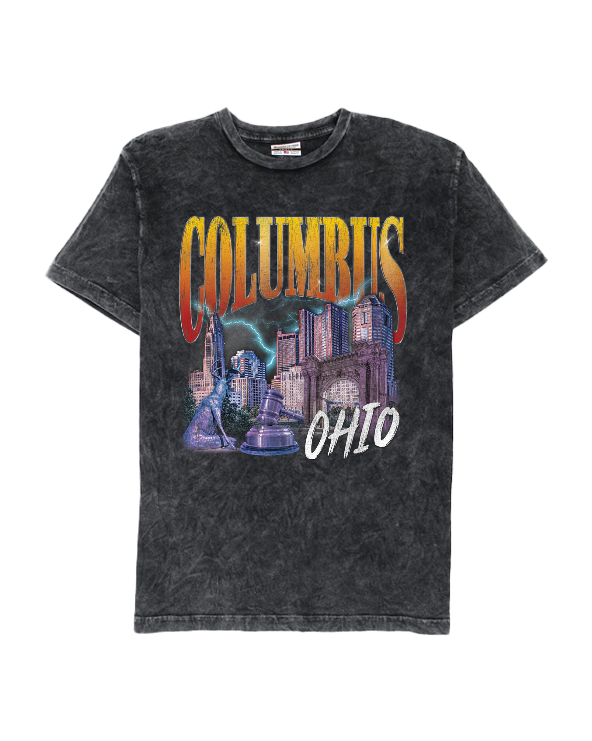 Columbus 90s Lightning Tee