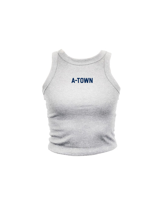 A-Town Embroidered High Neck Tank