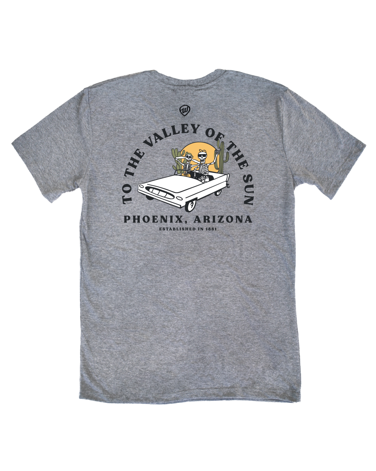 Phoenix Skeleton Car Tee