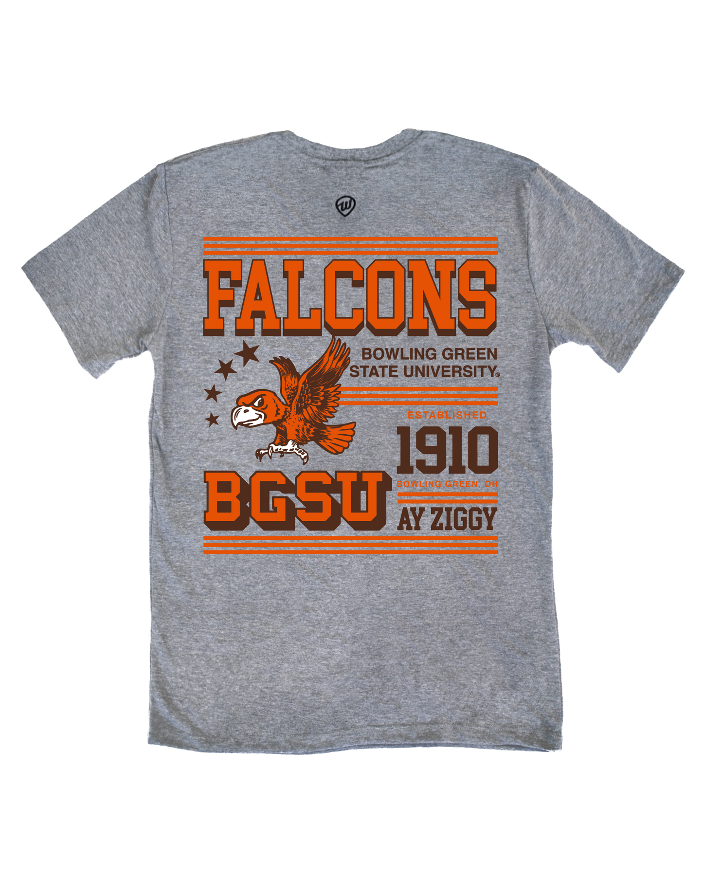 BGSU Falcons Front/Back Tee