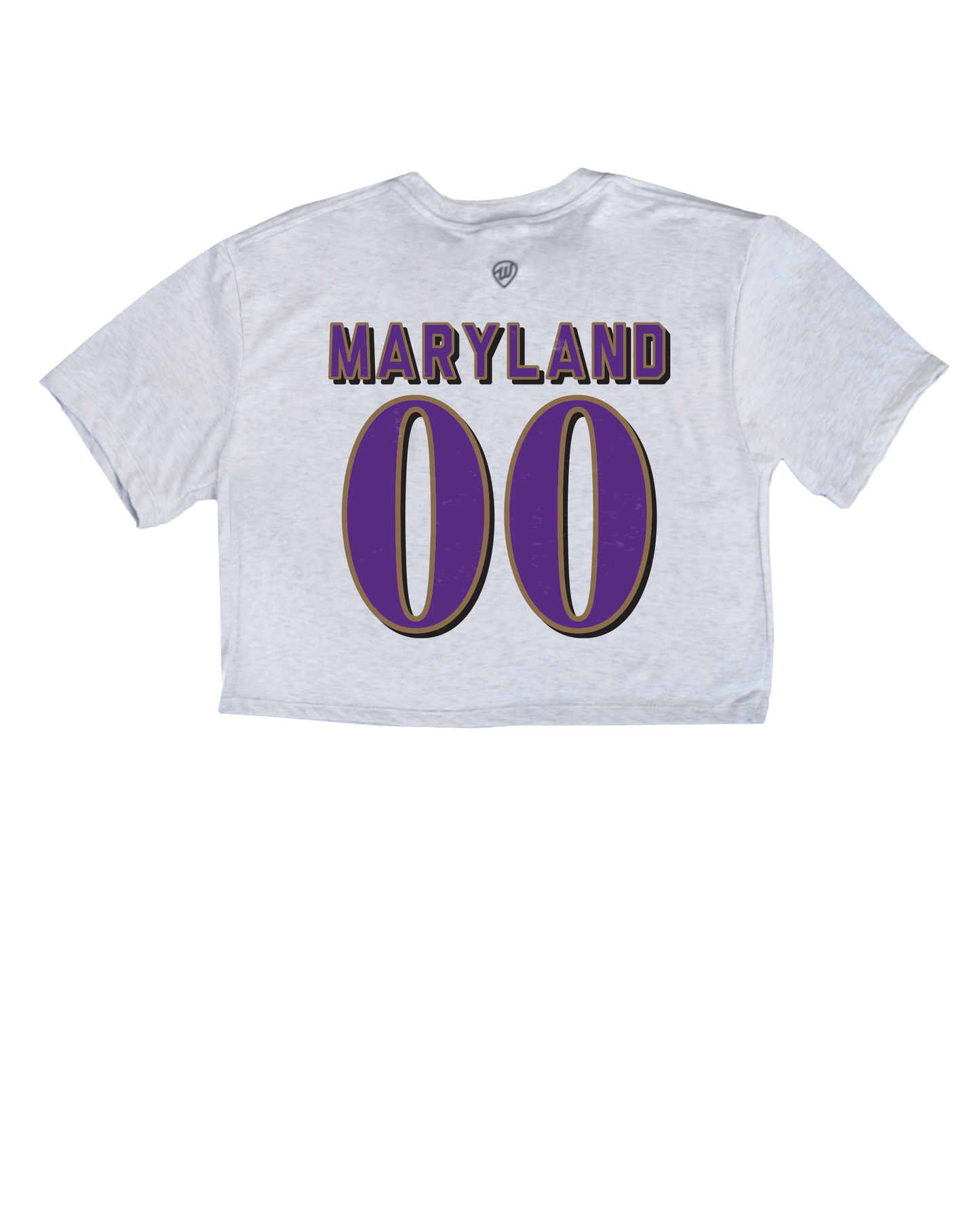 Baltimore Front/Back Jersey Cropped Tee