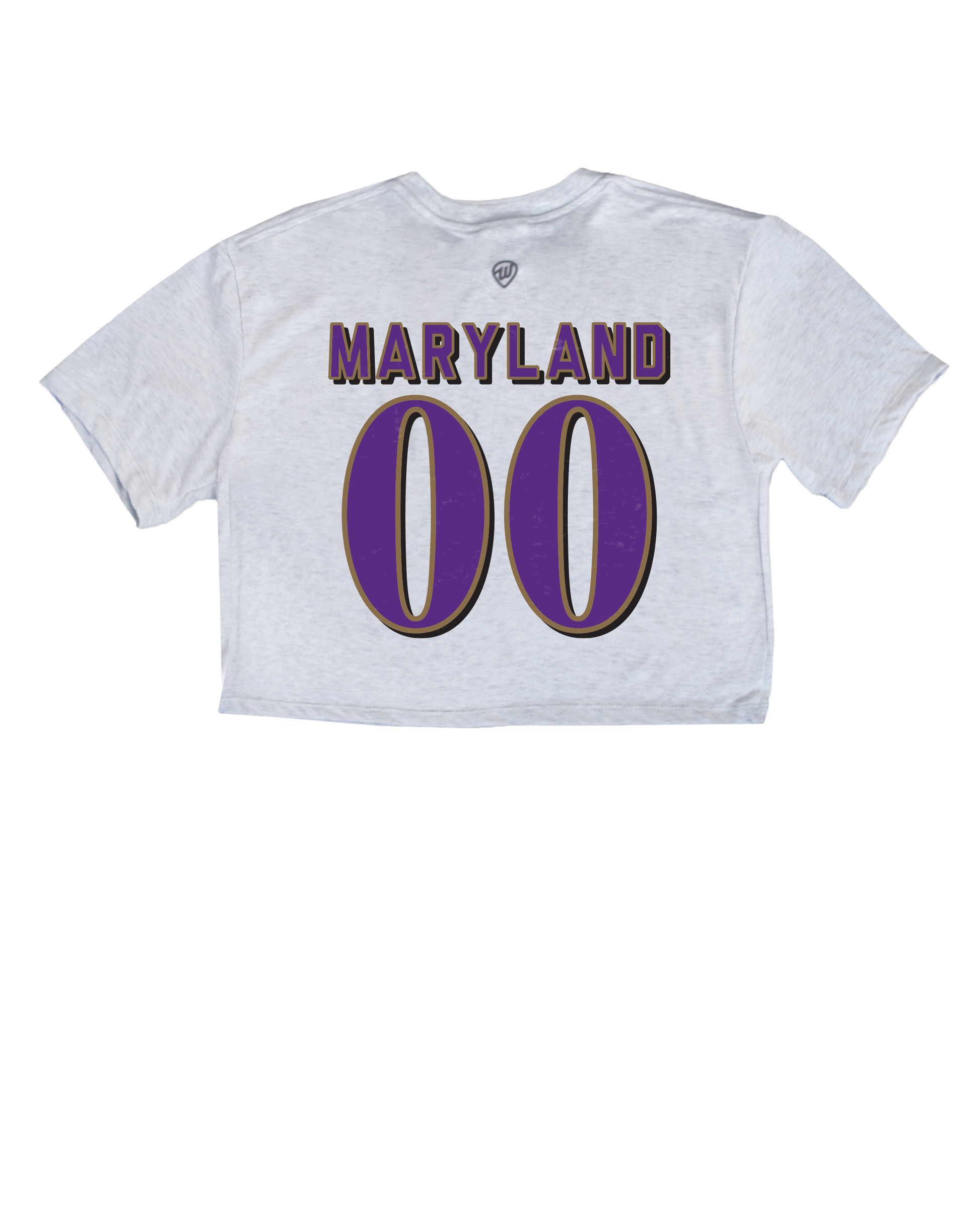 Baltimore Front/Back Jersey Cropped Tee