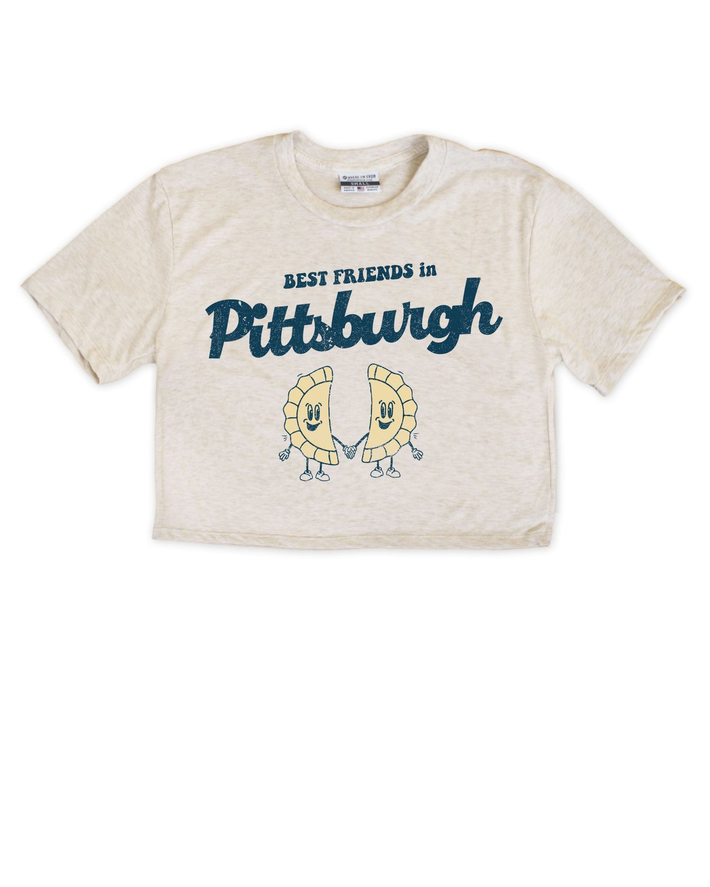 Best Friends in Pittsburgh Cropped Tee