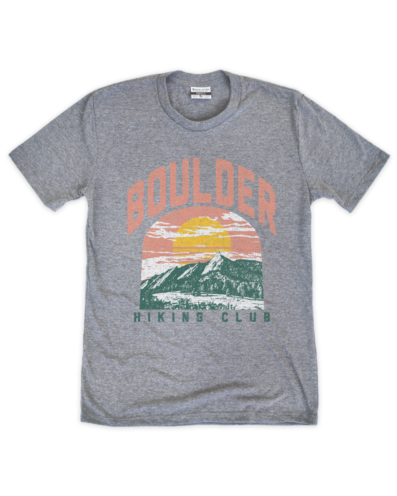 Boulder Hiking Club Tee
