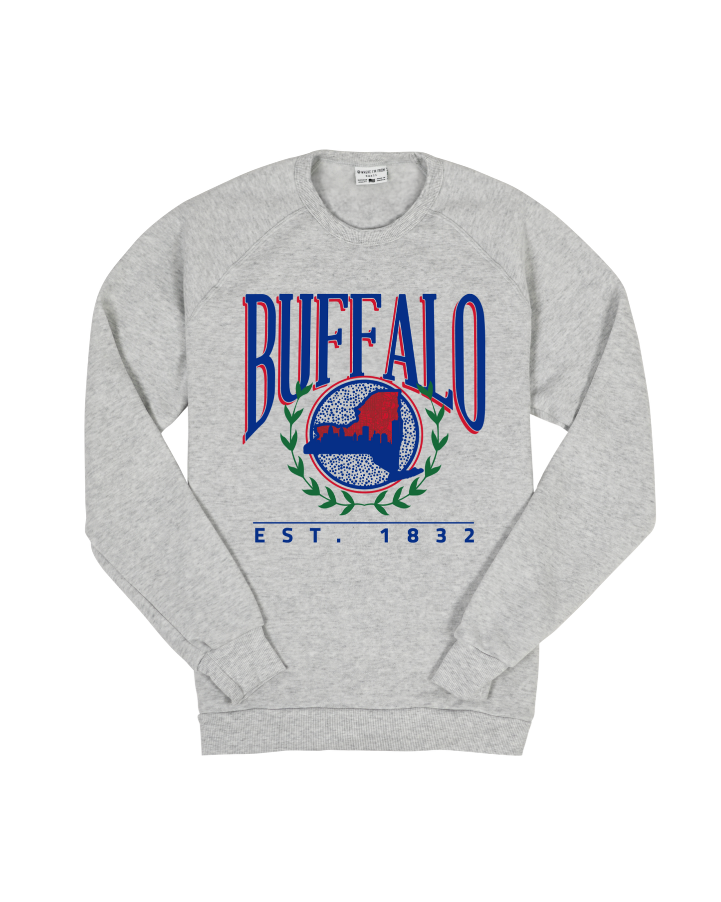 Buffalo Vines Crew Sweatshirt