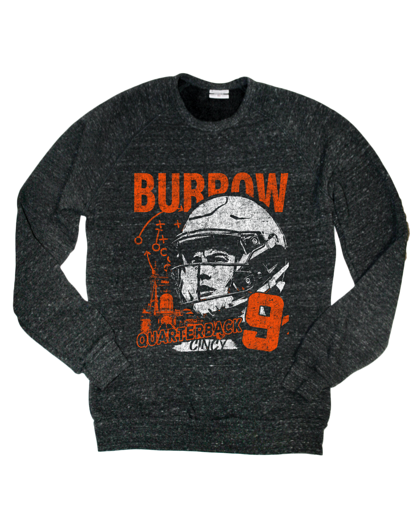 Burrow 9 Quarterback Crew Sweatshirt