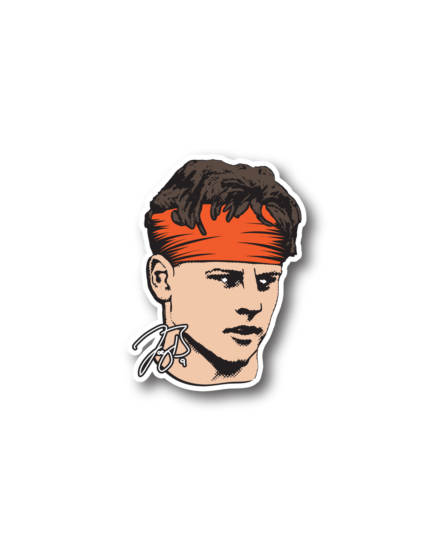 Burrow Headband Sticker