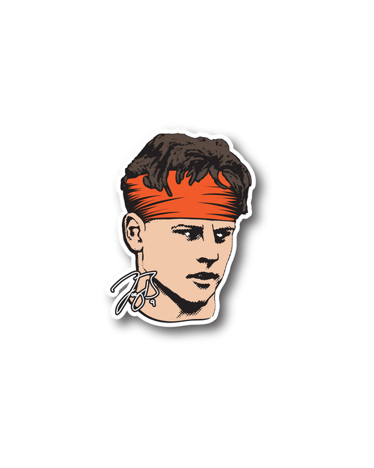Burrow Headband Sticker
