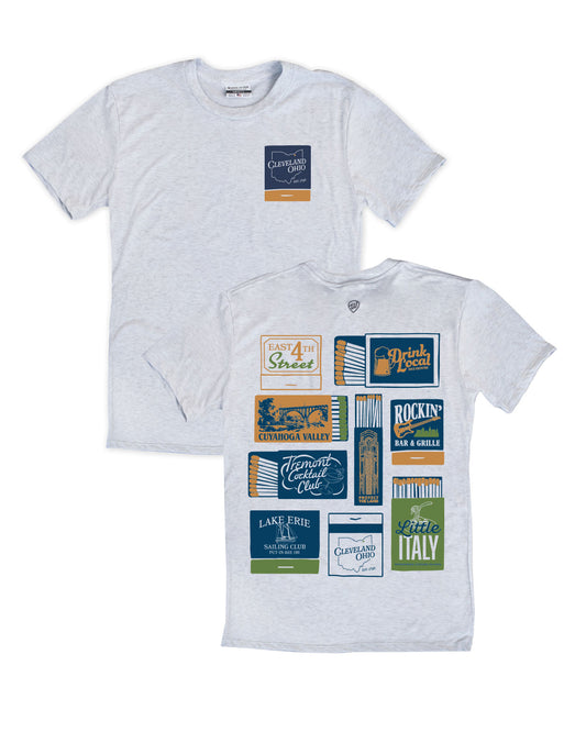 Cleveland Matchbooks Tee