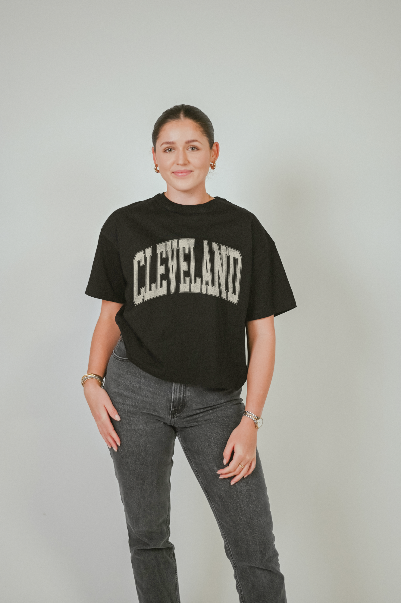Oversized Cleveland Easy Tee