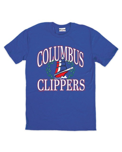 Columbus Clippers Boat Vines Tee