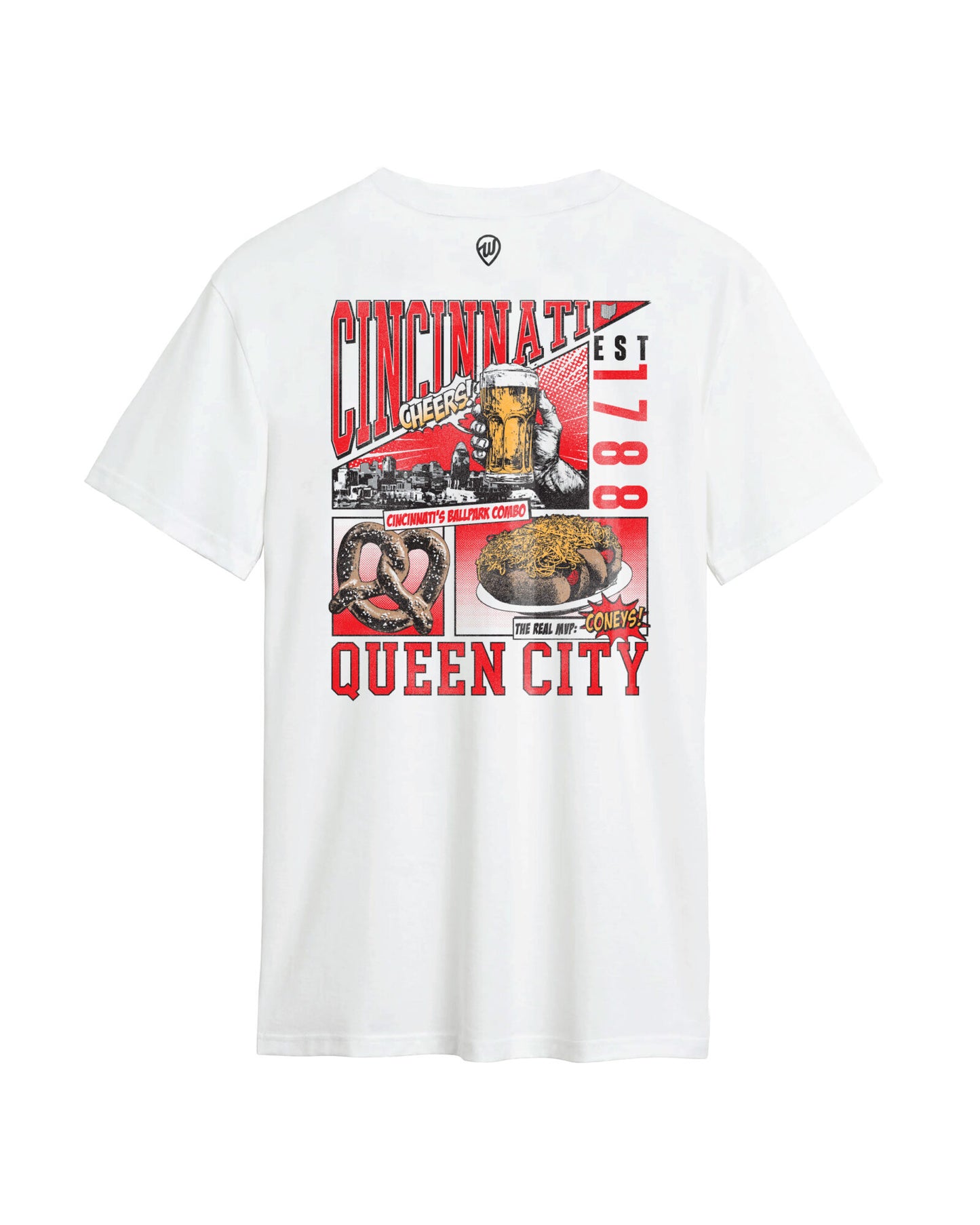 Cincinnati Comic Book Cotton Tee
