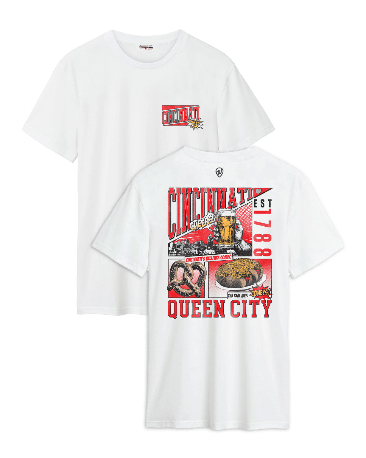 Cincinnati Comic Book Cotton Tee