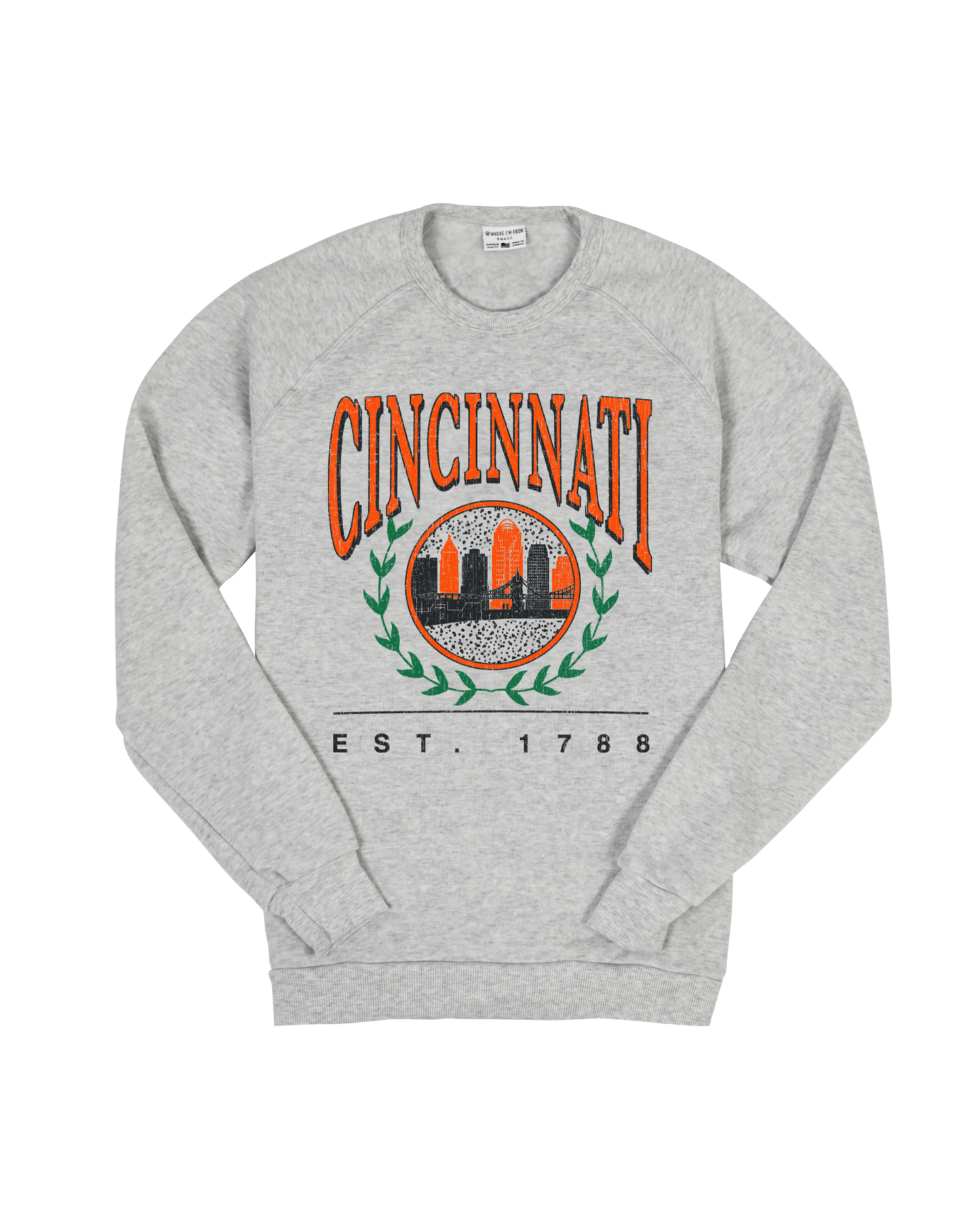 Cincinnati Vines Crew Sweatshirt