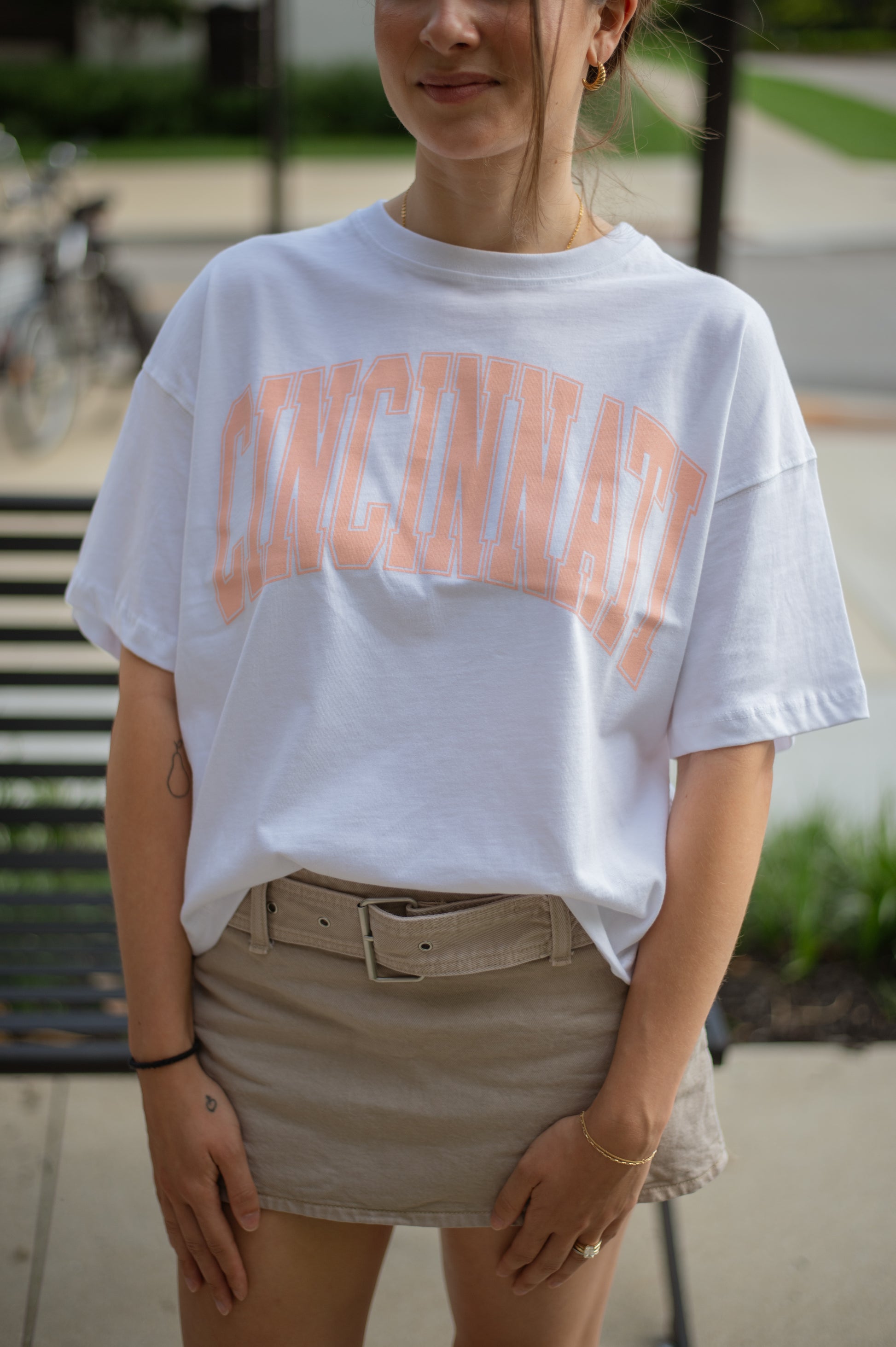 Cincinnati Oversized Easy Tee