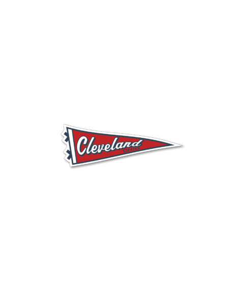 Cleveland Pennant Sticker