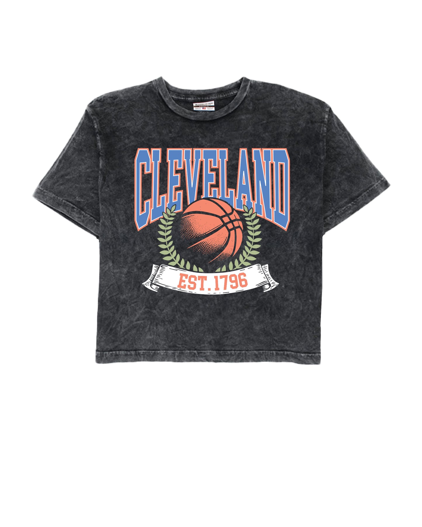 Cleveland Retro Hoop Vines Easy Tee