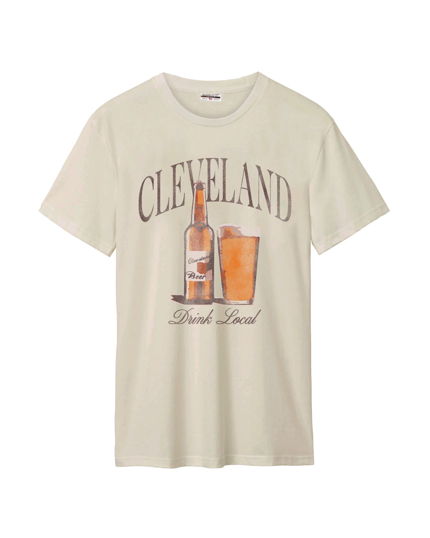 Cleveland Drink Local Cotton Tee