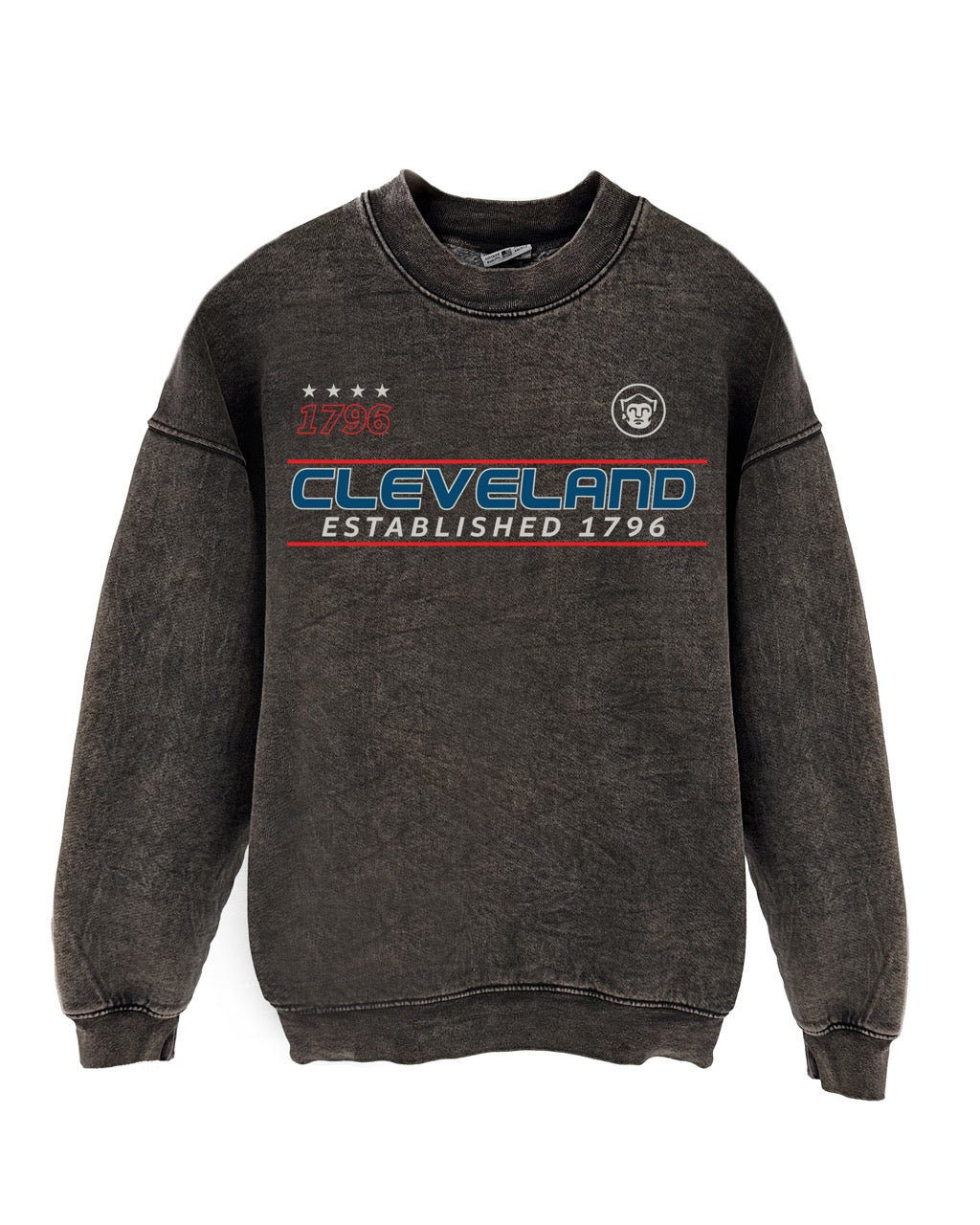 Cleveland Established 1796 Cotton Crew Crew Sweatshirt