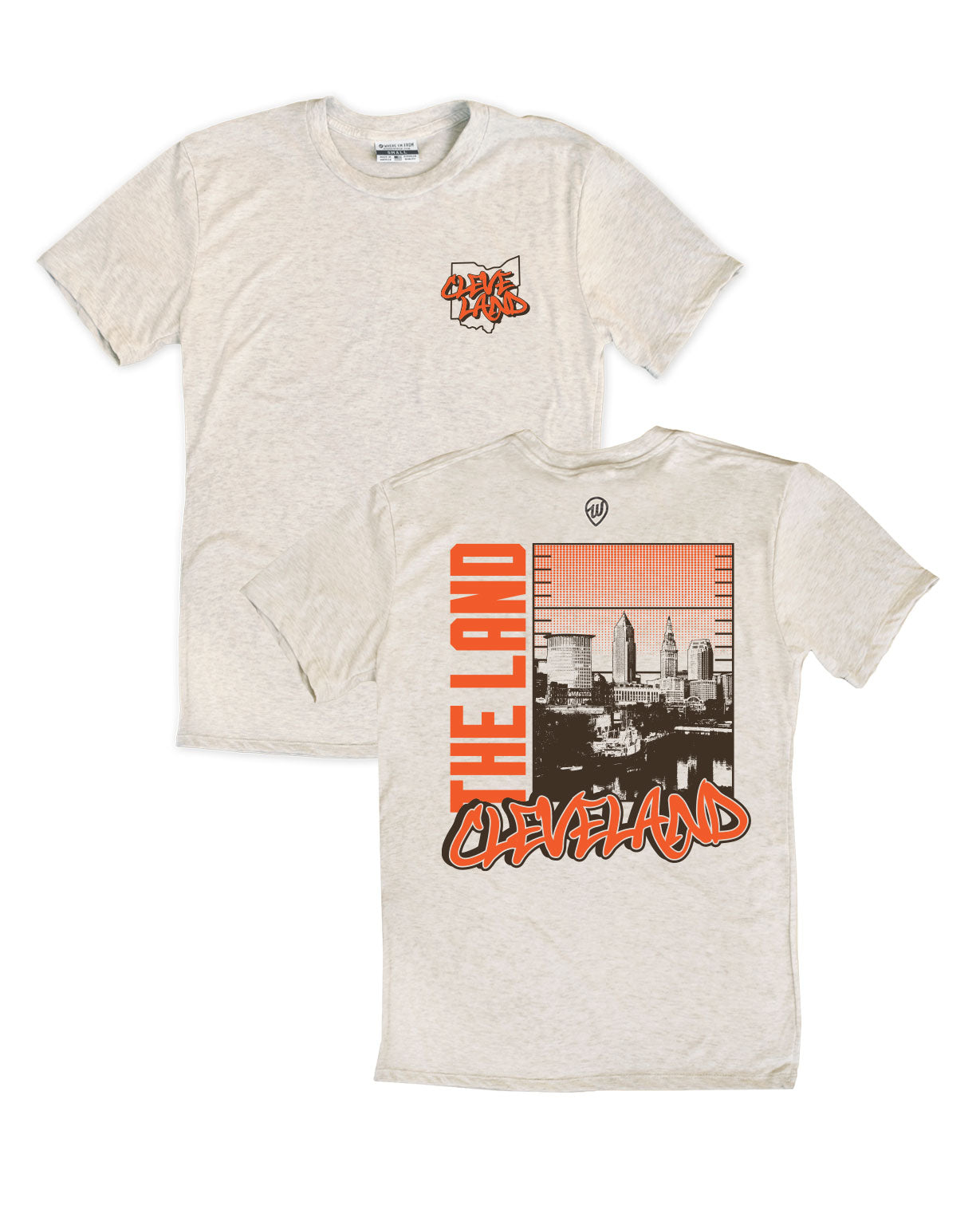 Cleveland Graffiti Skyline Tee