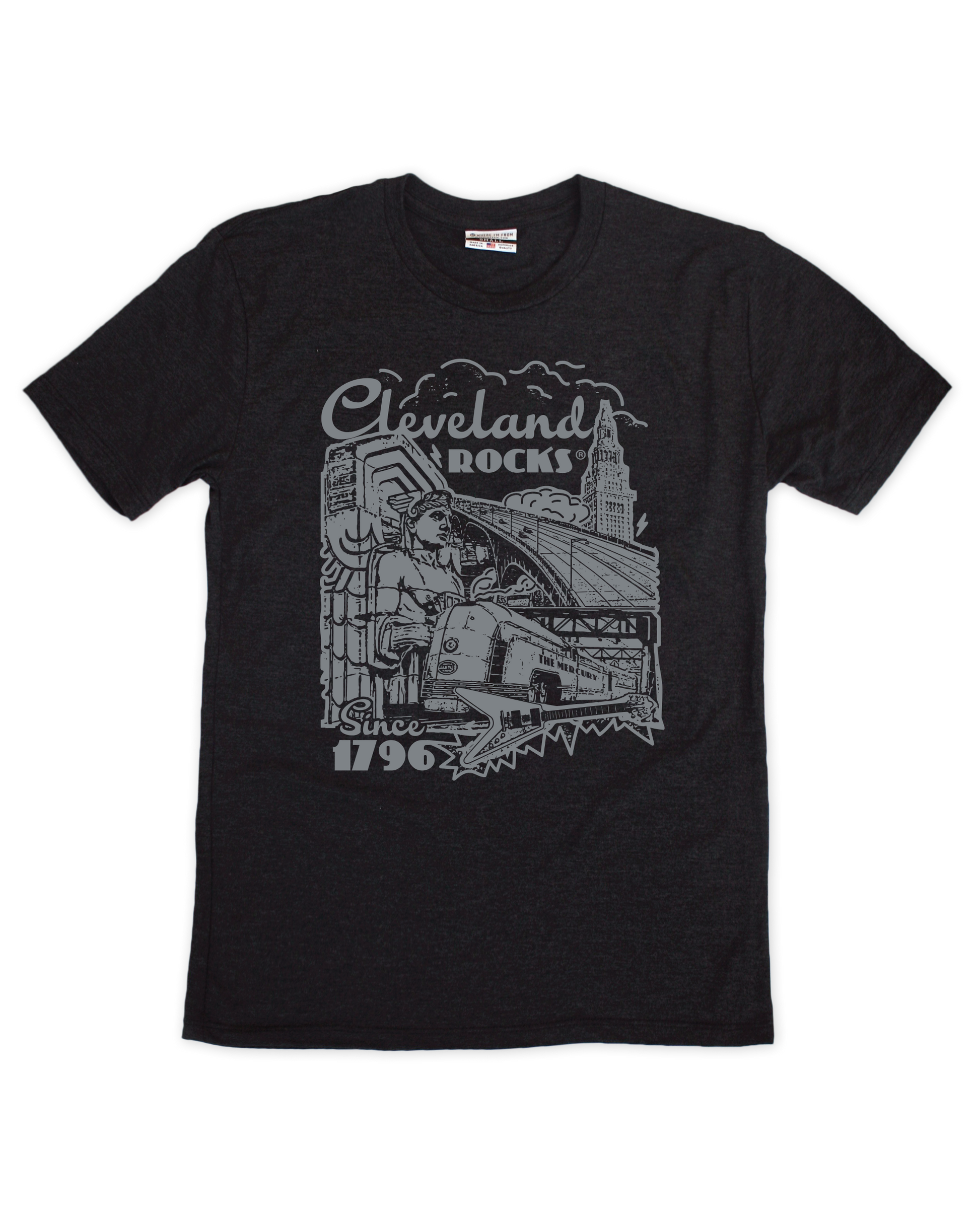 Cleveland Rocks Collage Tee