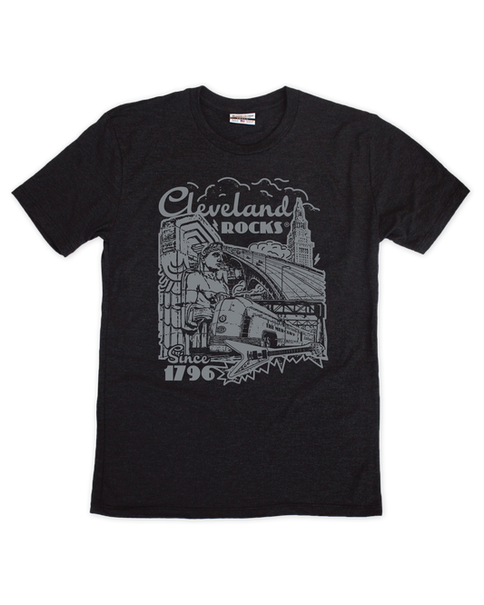 Cleveland Rocks Collage Tee