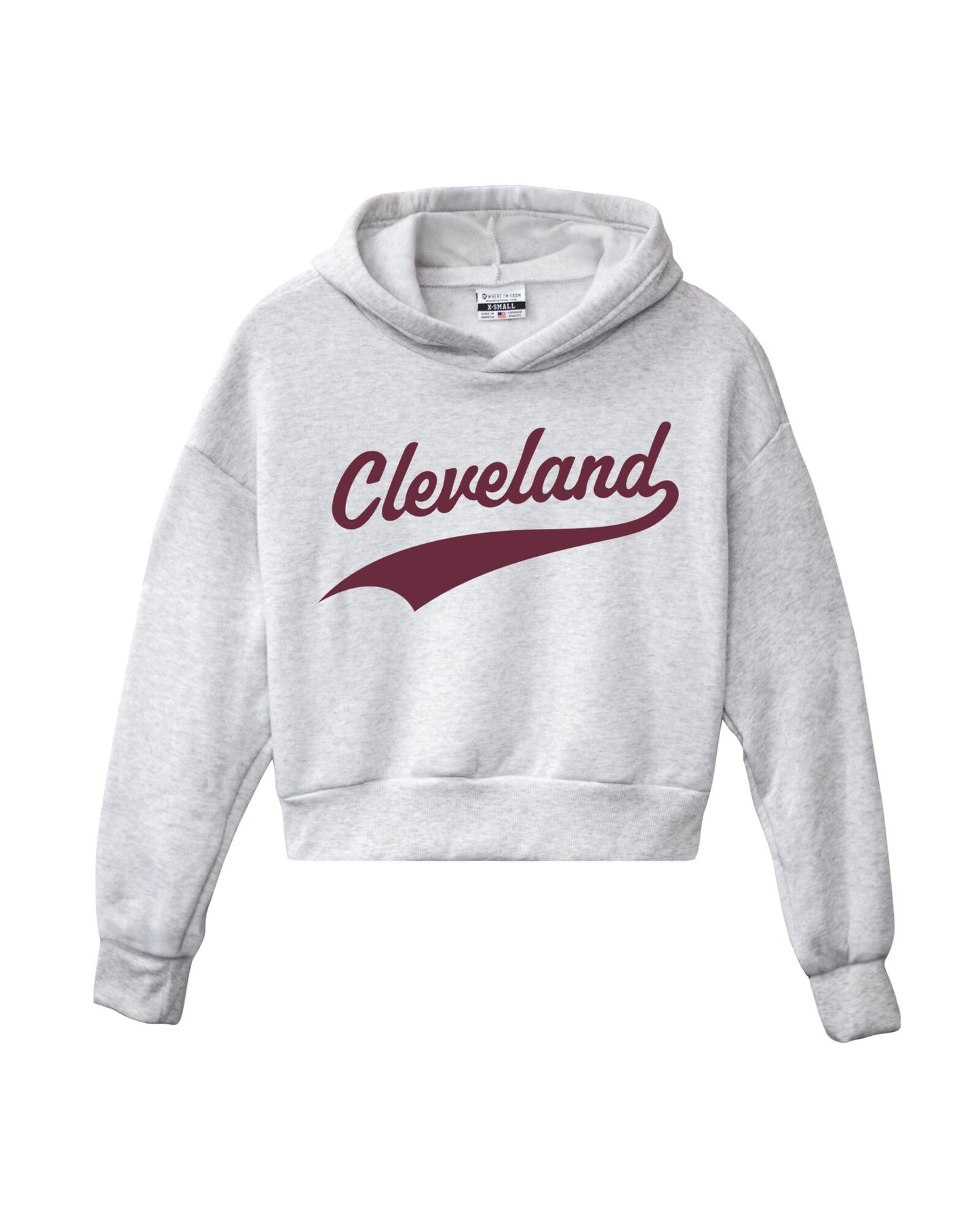 Cleveland Underline Pullover Hoodie