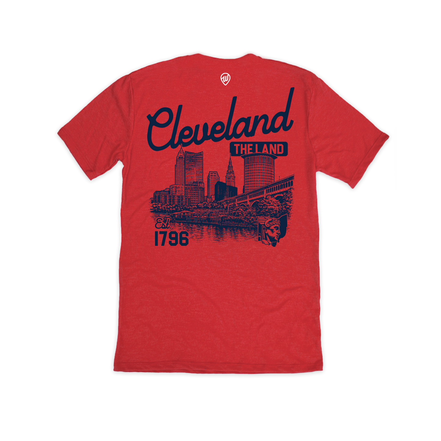 Cleveland Skyline Vintage Tee