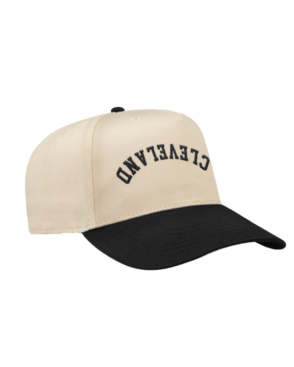 Cleveland Upside Down Two-Tone Trucker Hat