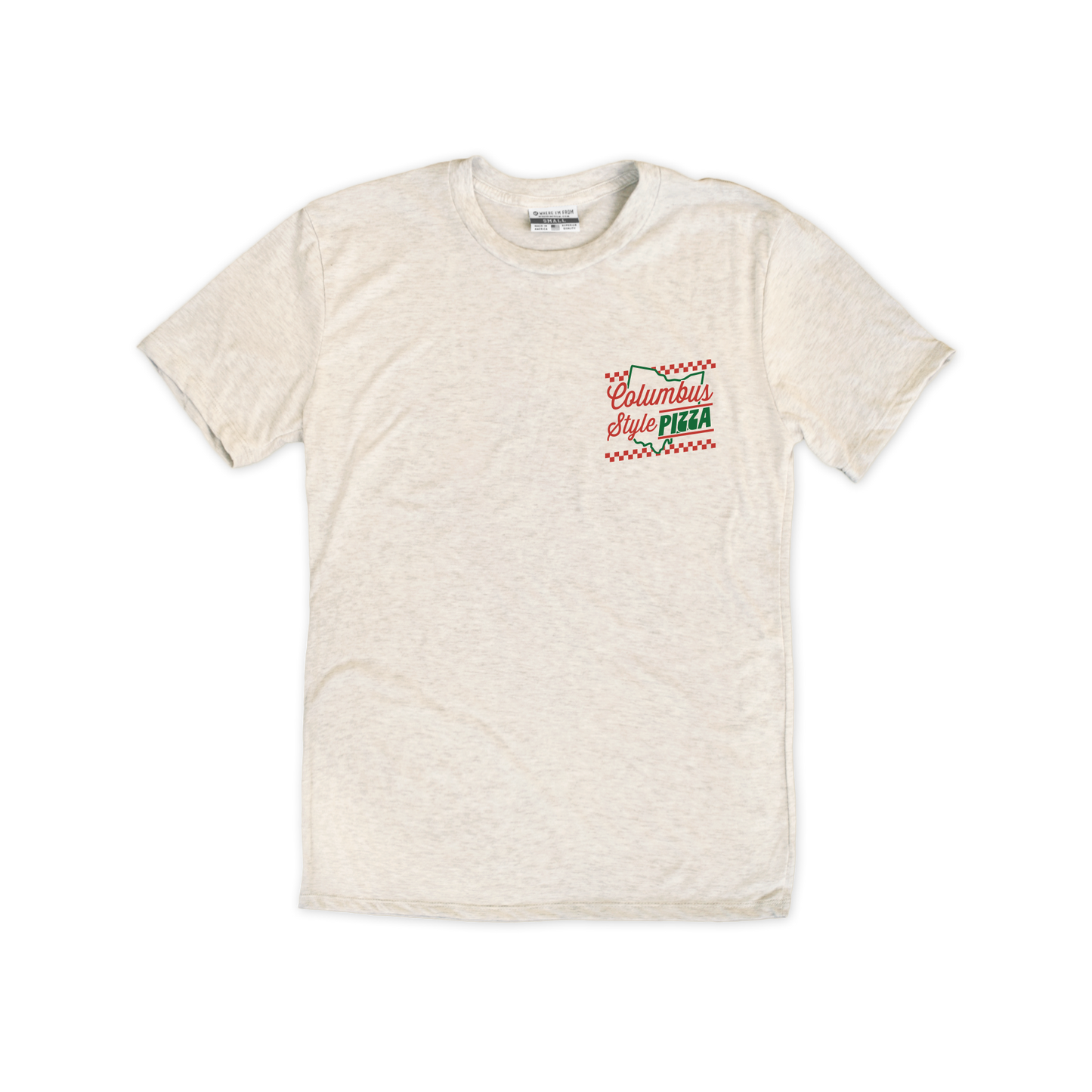Columbus Style Pizza Tee