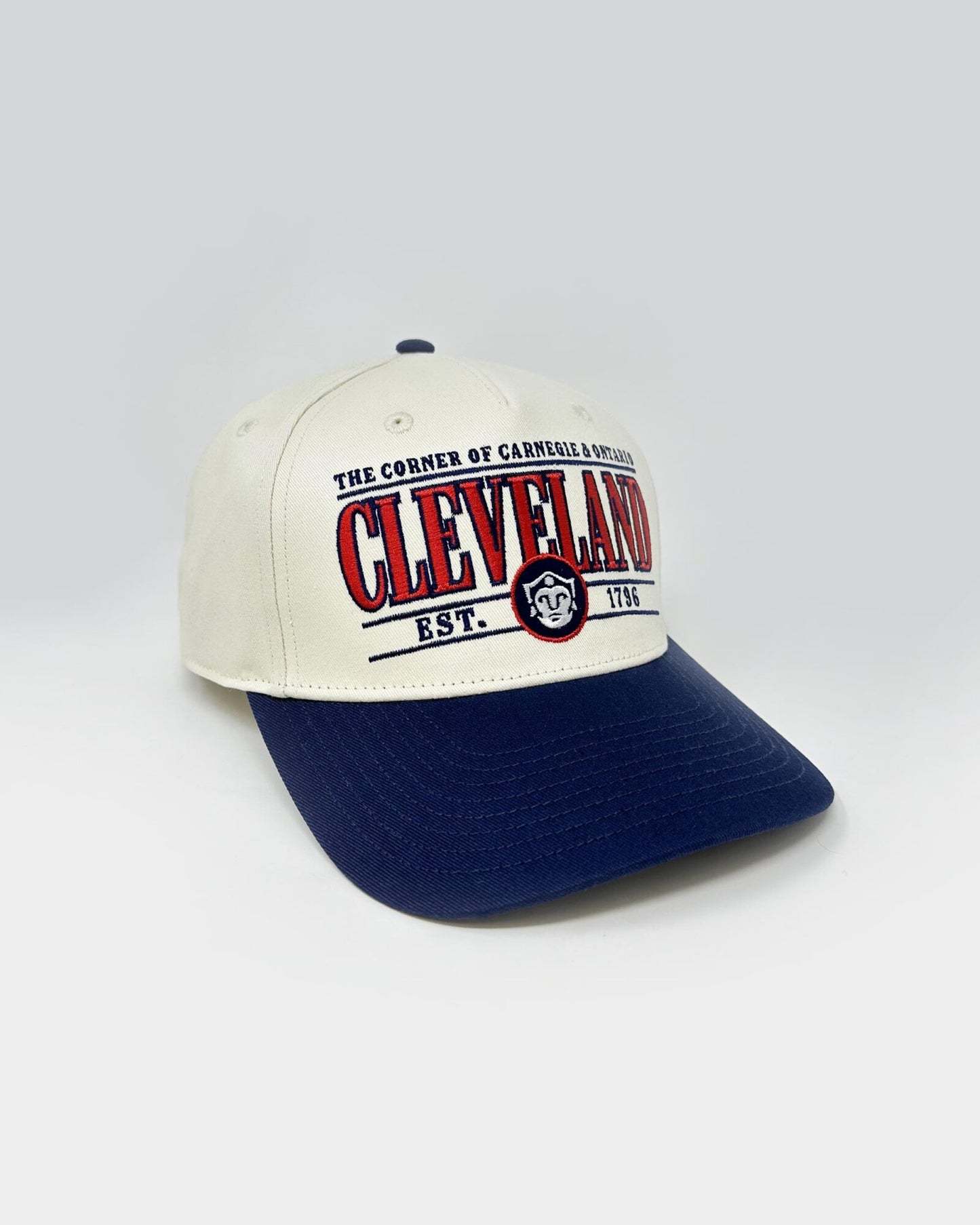 Corner of Carnegie & Ontario Two-Tone Trucker Hat
