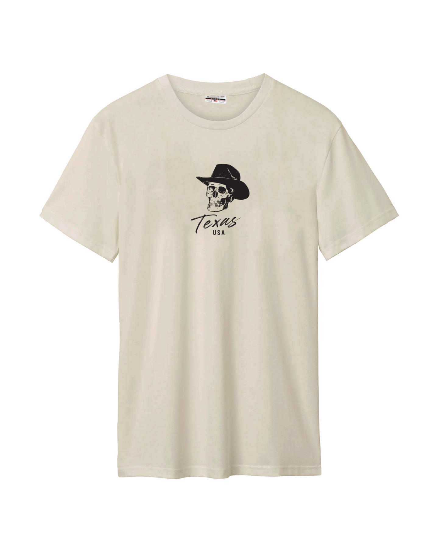 TX Cowboy Skull Cotton Tee