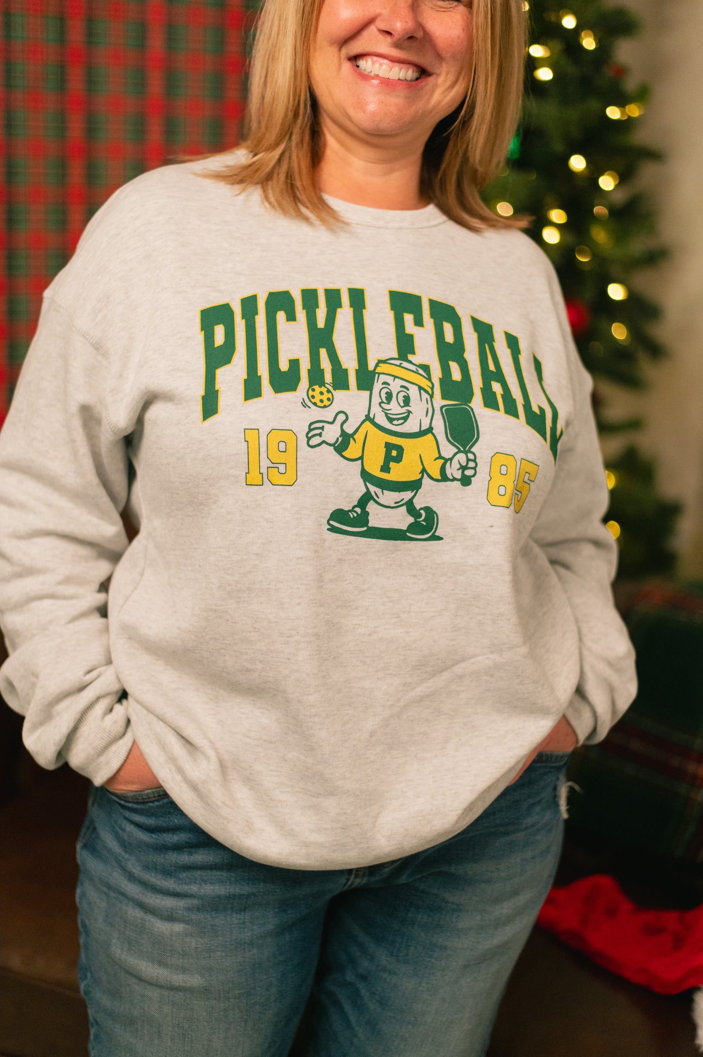 Pickleball 1985 Crew Sweatshirt