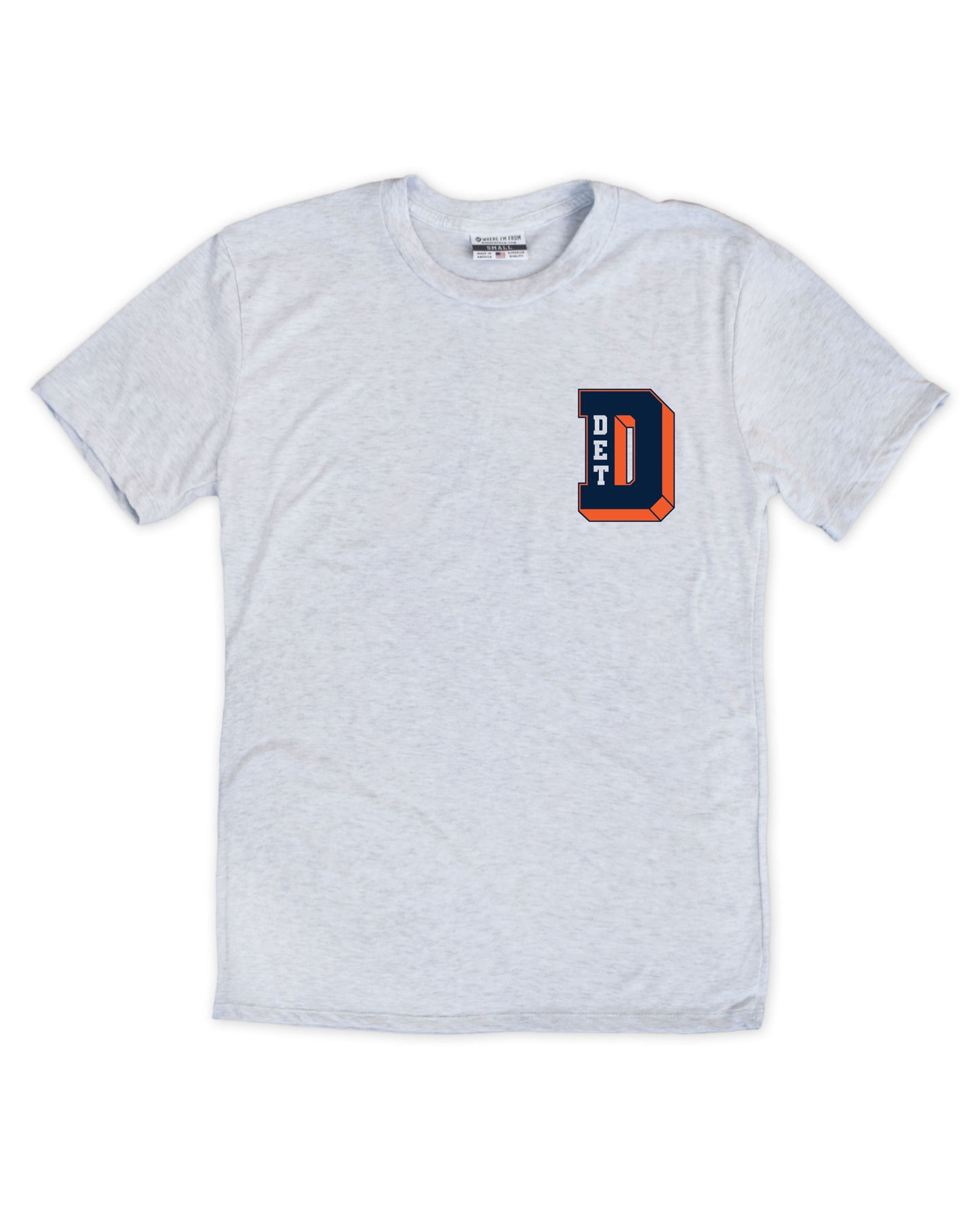 Detroit Pennant Front/Back Tee