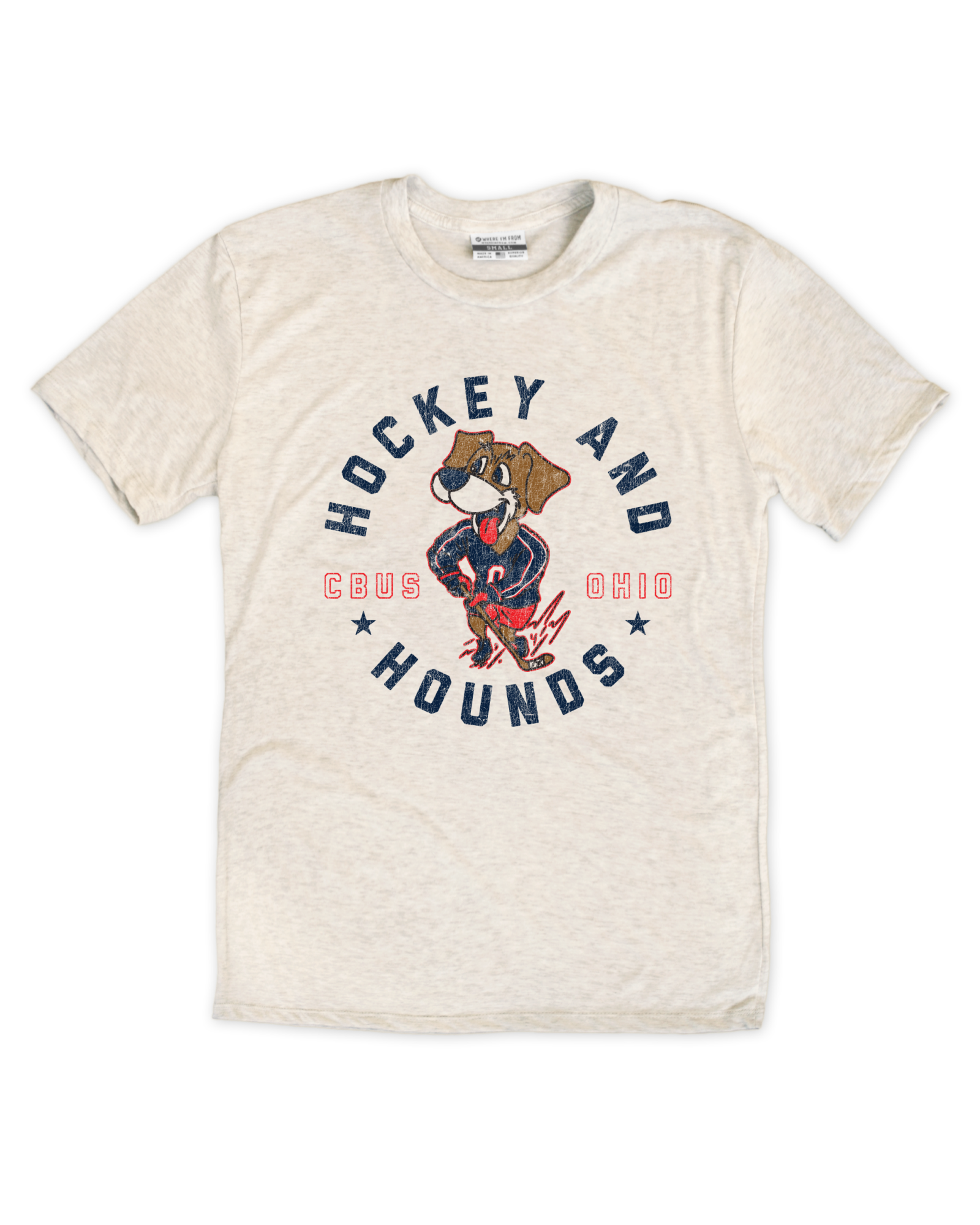Hockey & Hounds Tee