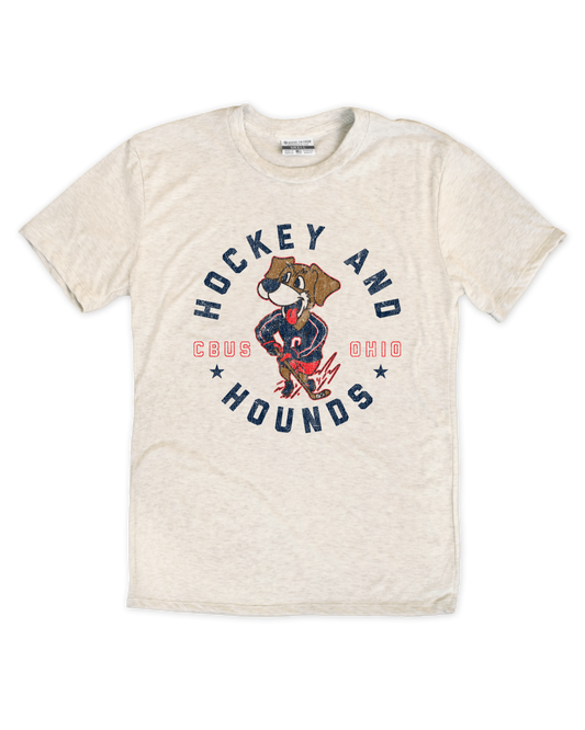 Hockey & Hounds Tee