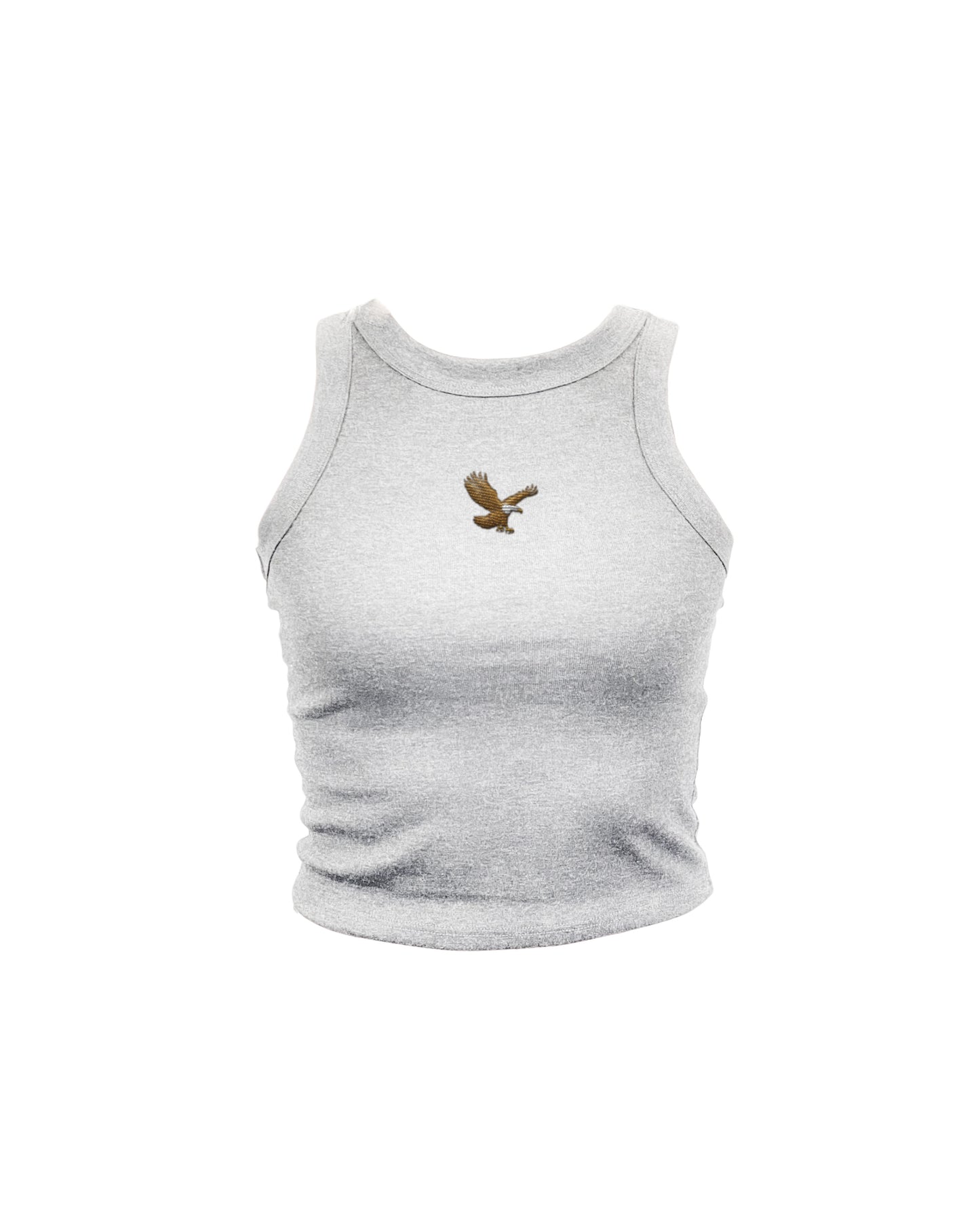 Eagle Embroidered High Neck Tank