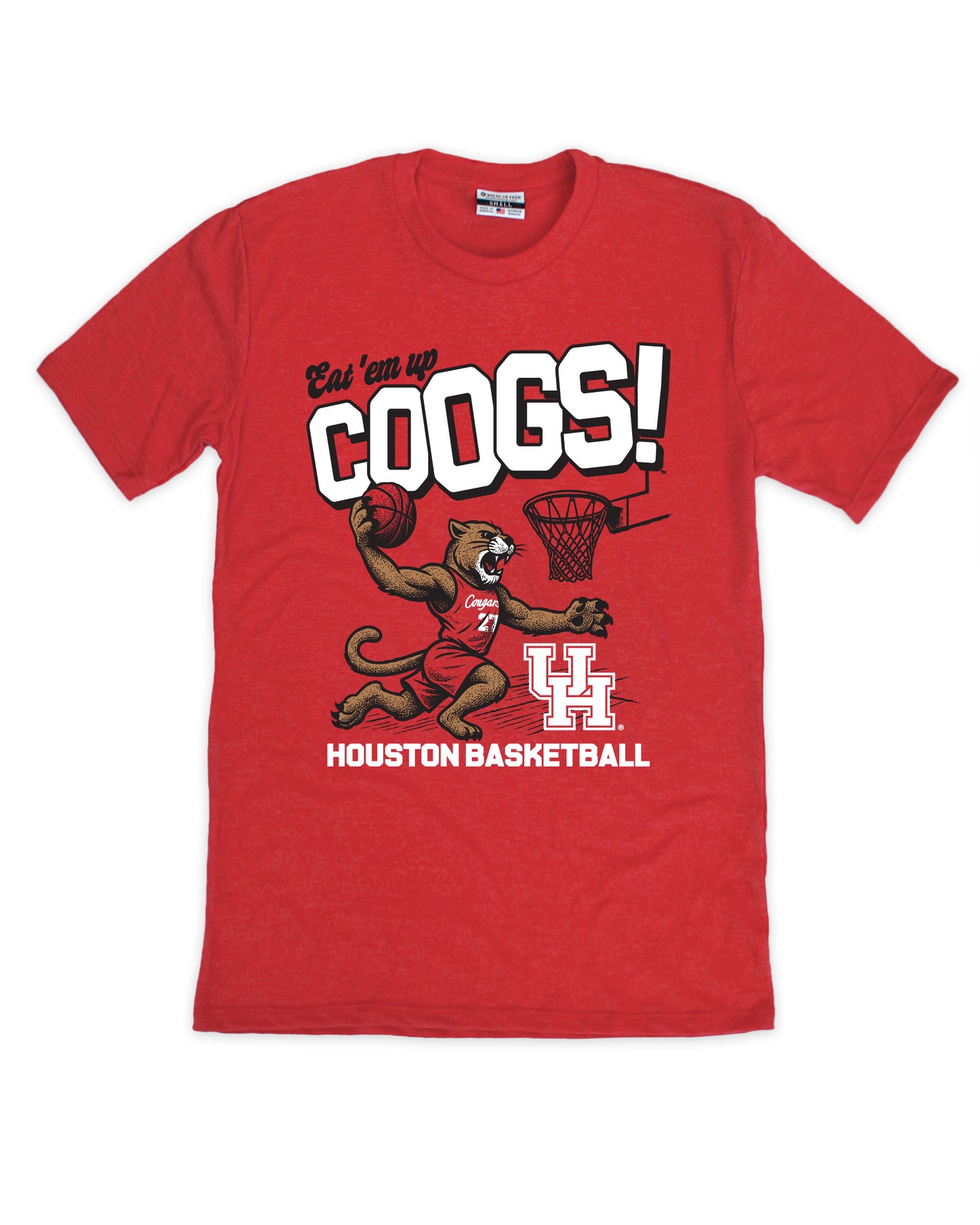 Eat 'Em Up Coogs Slam Dunk Tee