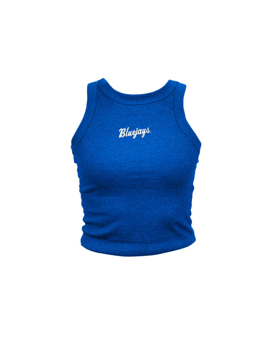 Bluejays Embroidered High Neck Tank