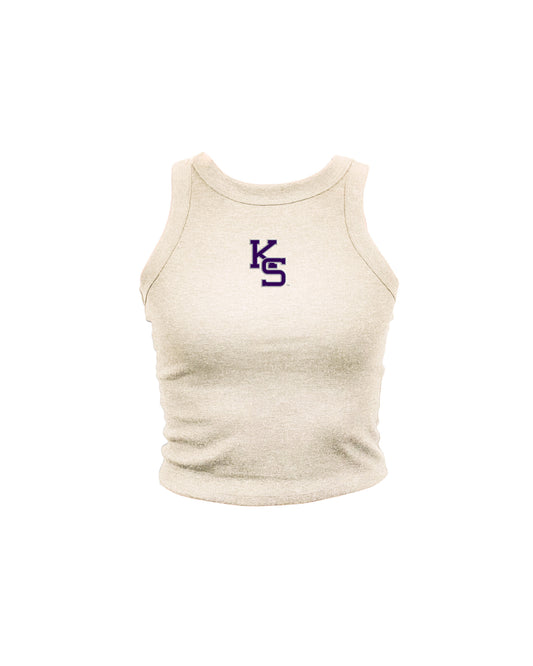 KS Embroidered High Neck Tank