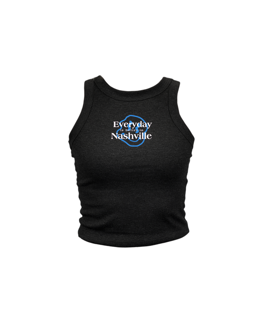 Everyday in Nashville High Neck Tank