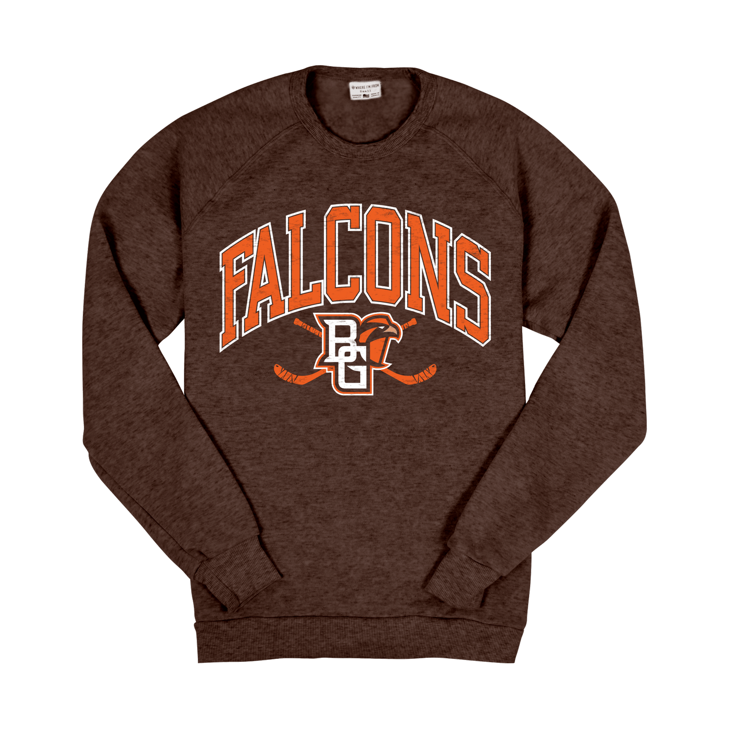 Oversized Falcons Hockey Crew Sweatshirt