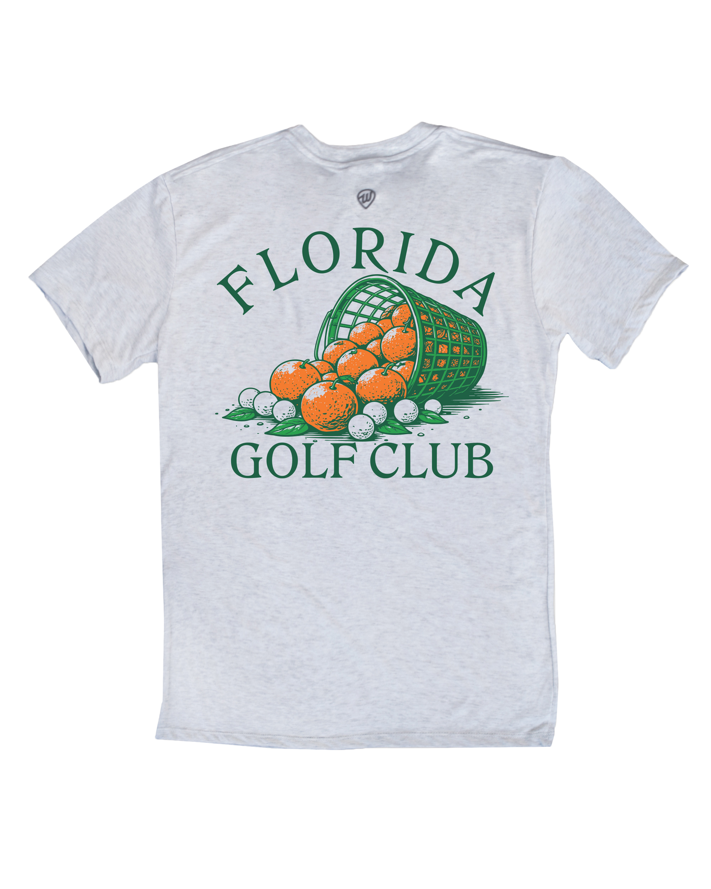 Florida Golf Ball Bucket Front/Back Tee