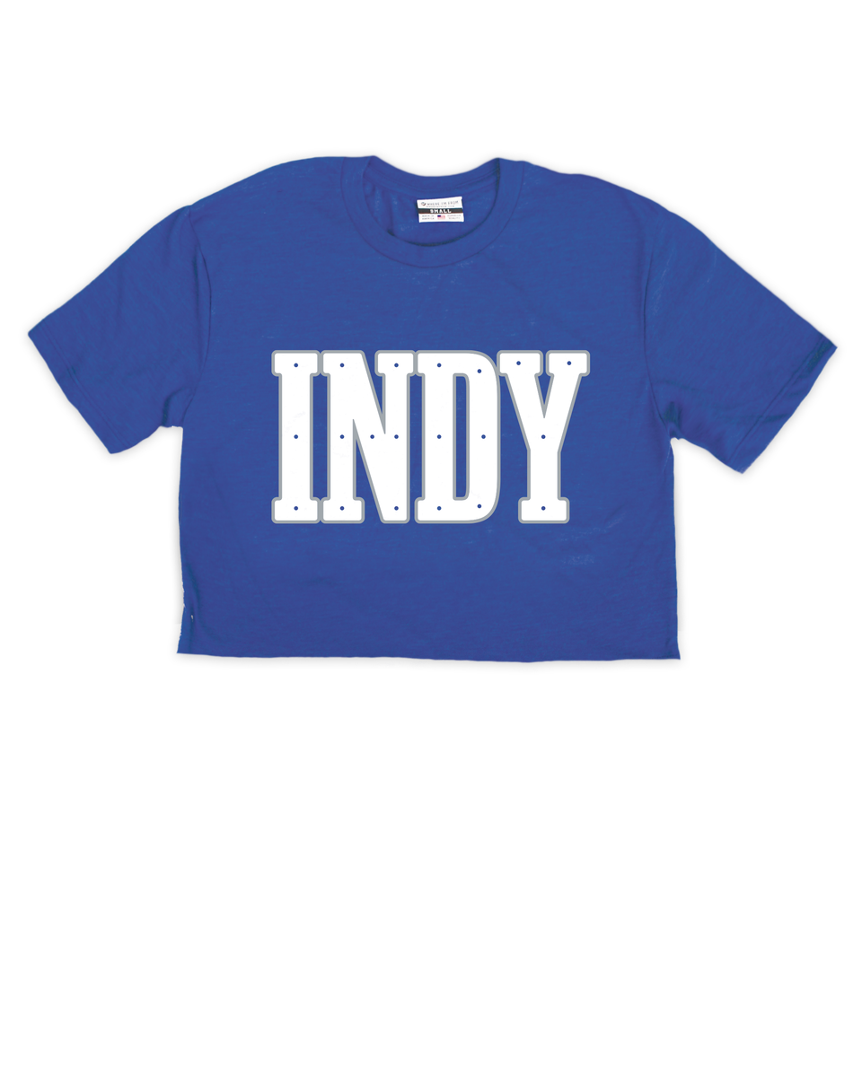 Indianapolis Jersey Cropped Tee