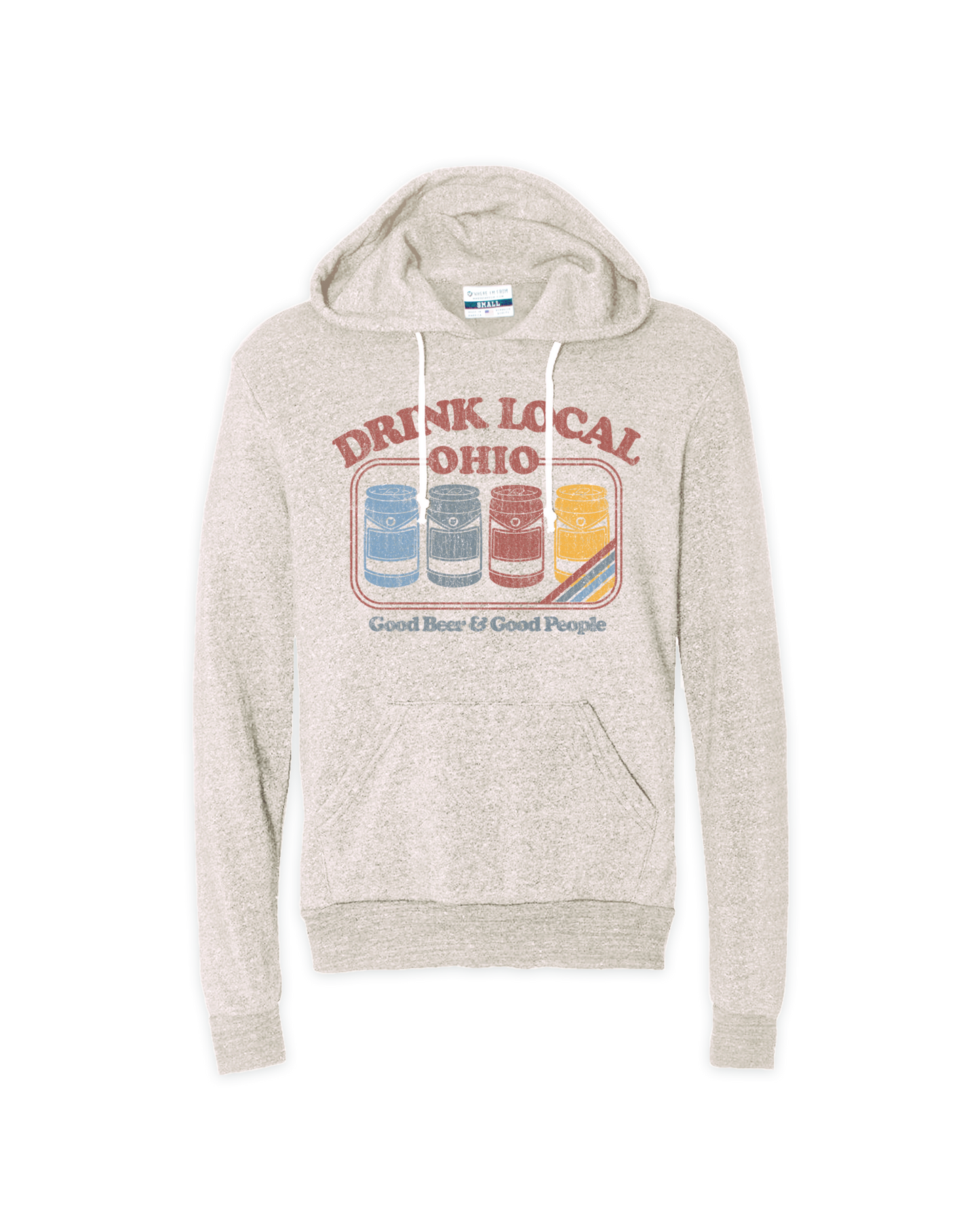 Drink Local Cans Hoodie