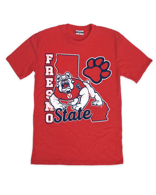 Fresno State CA Bulldog Tee