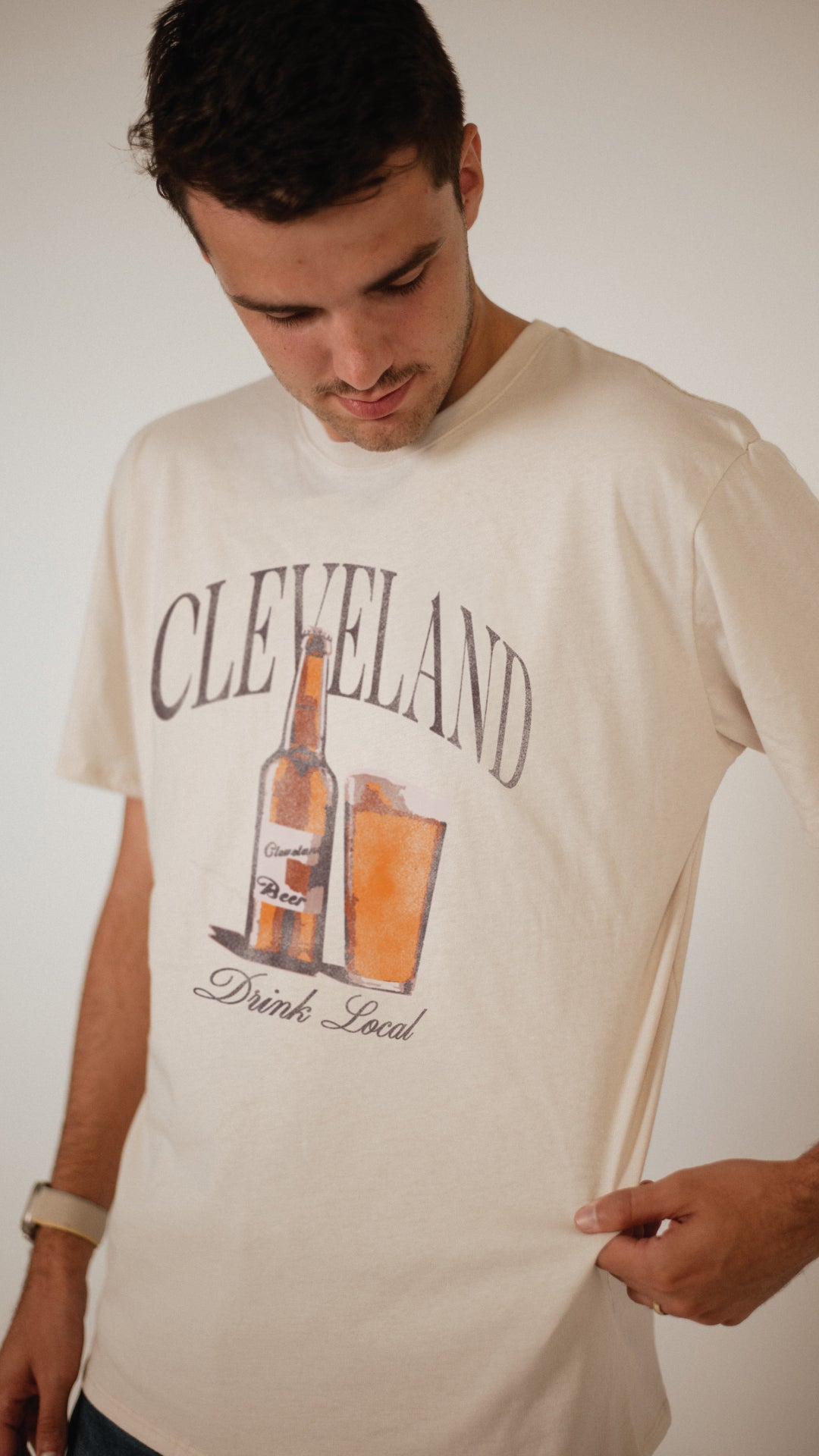 Cleveland Drink Local Cotton Tee