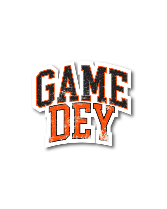 Game Dey Oversized Arch Sticker