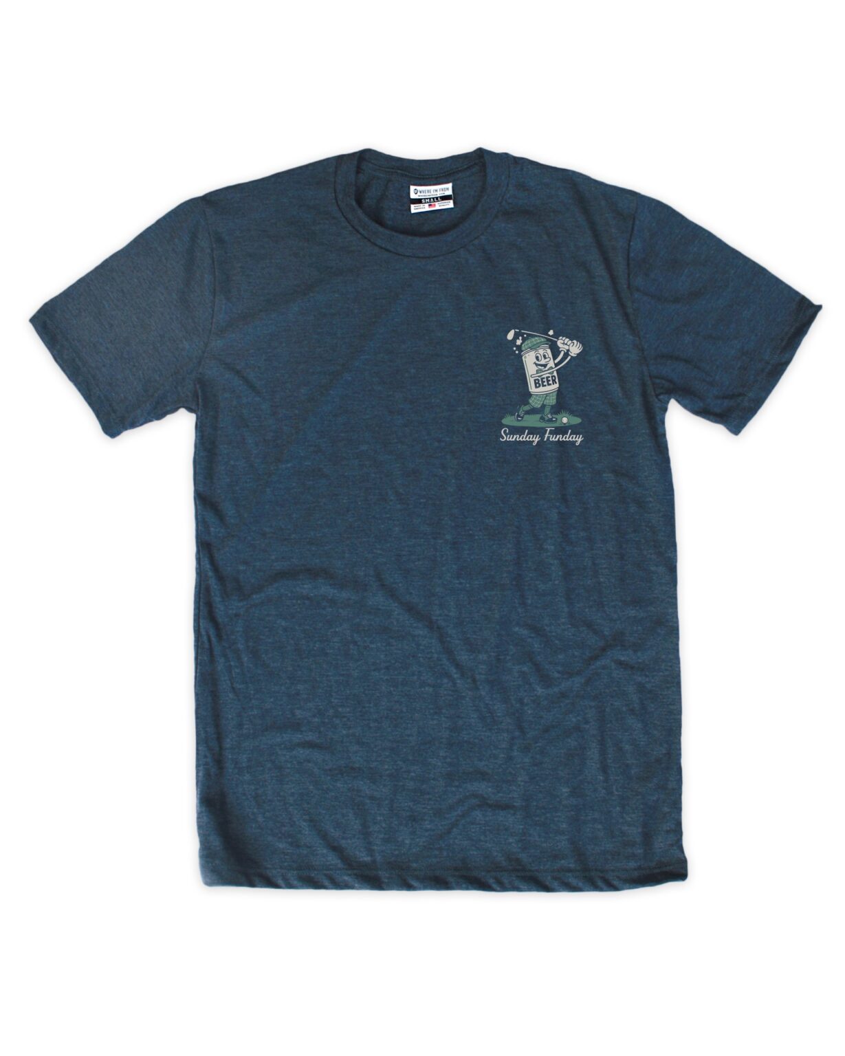 Golf Sunday Funday Beer Tee